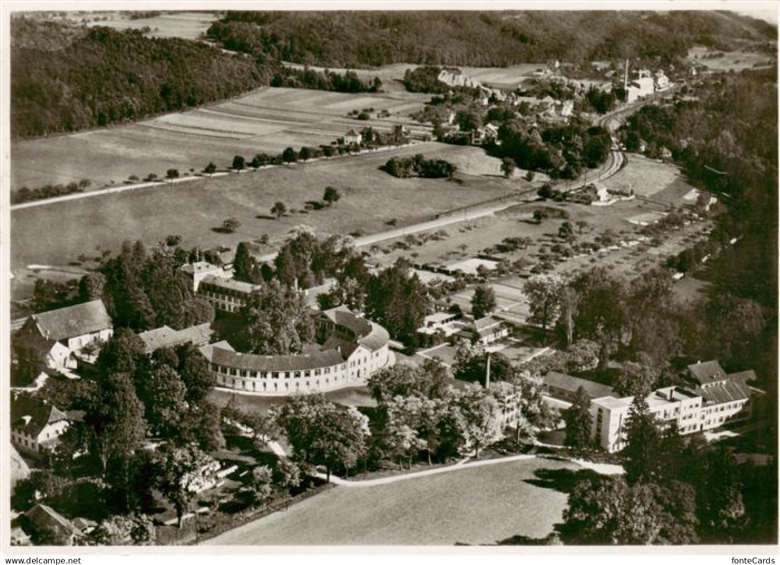 Bad Schinznach Fliegeraufnahme