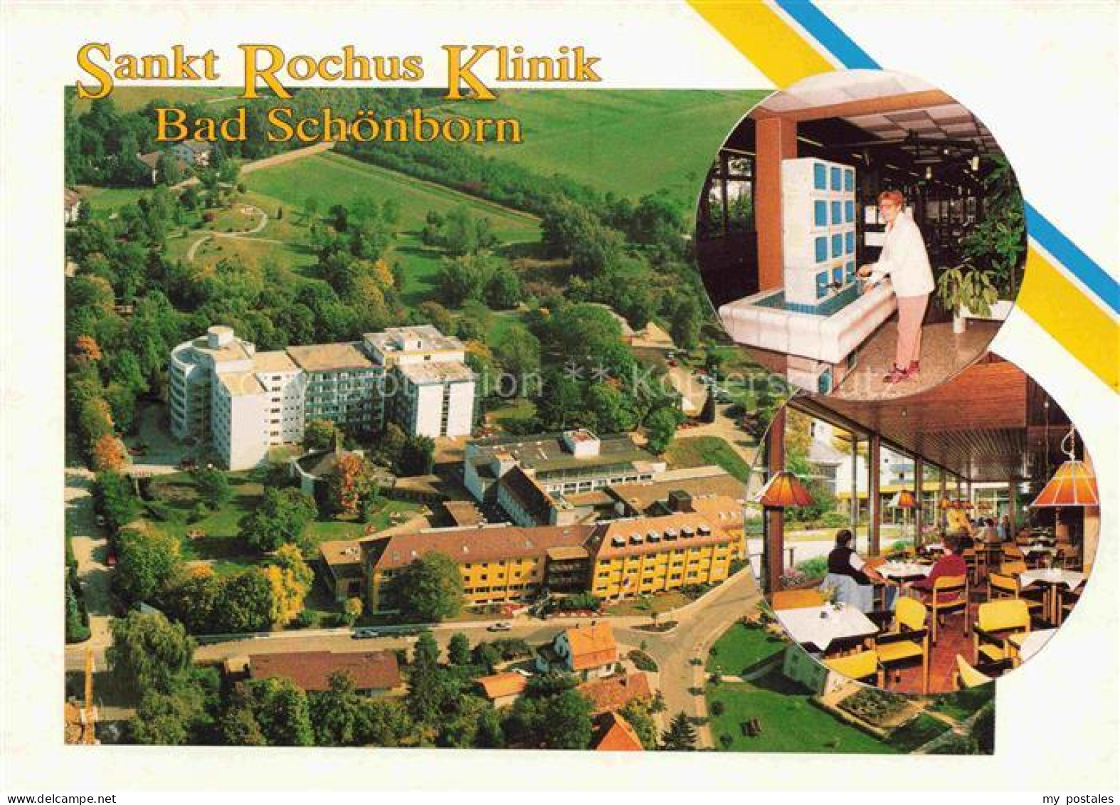 Bad Schoenborn Sankt Rochus Klinik Luftbild Speisesaal