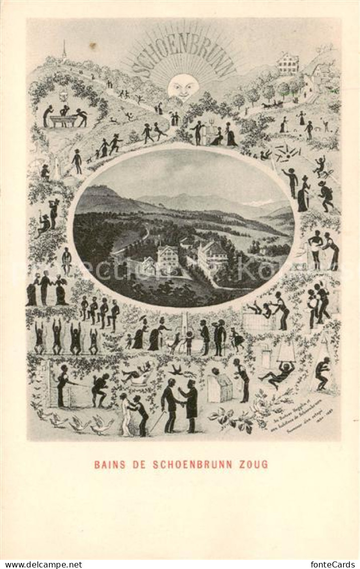 Bad Schoenbrunn Menzingen ZG Bains de Schoenbrunn Zoug