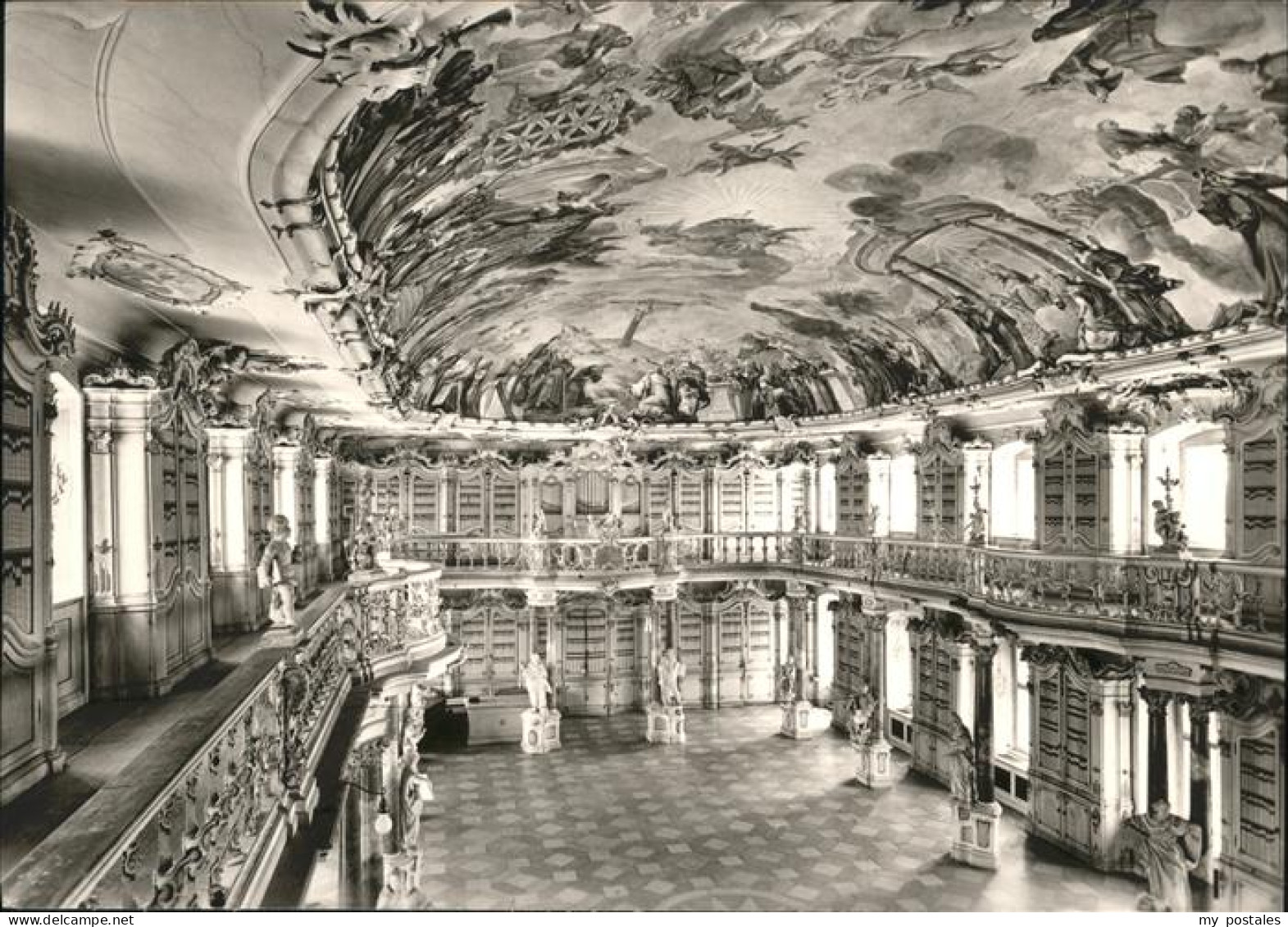 Bad Schussenried Oberschwaebisches Barock Bibliotheksaal