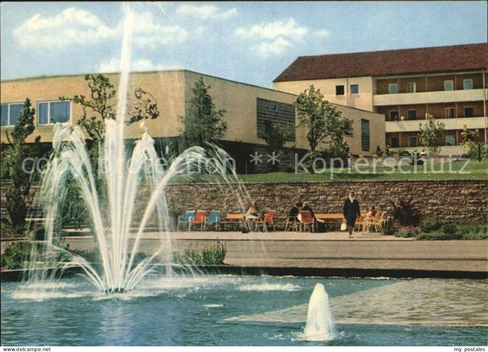 Bad Schussenried Parksanatorium Wasserspiele