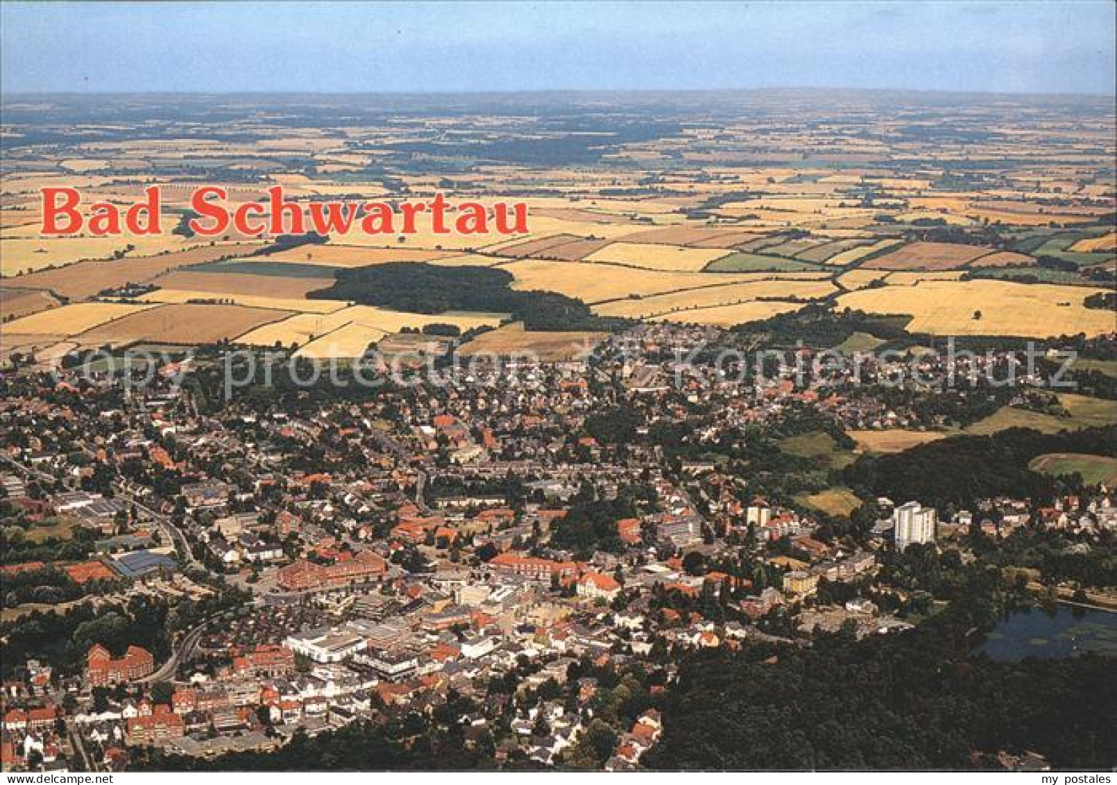 Bad Schwartau Fliegeraufnahme Jod-Sale Bad