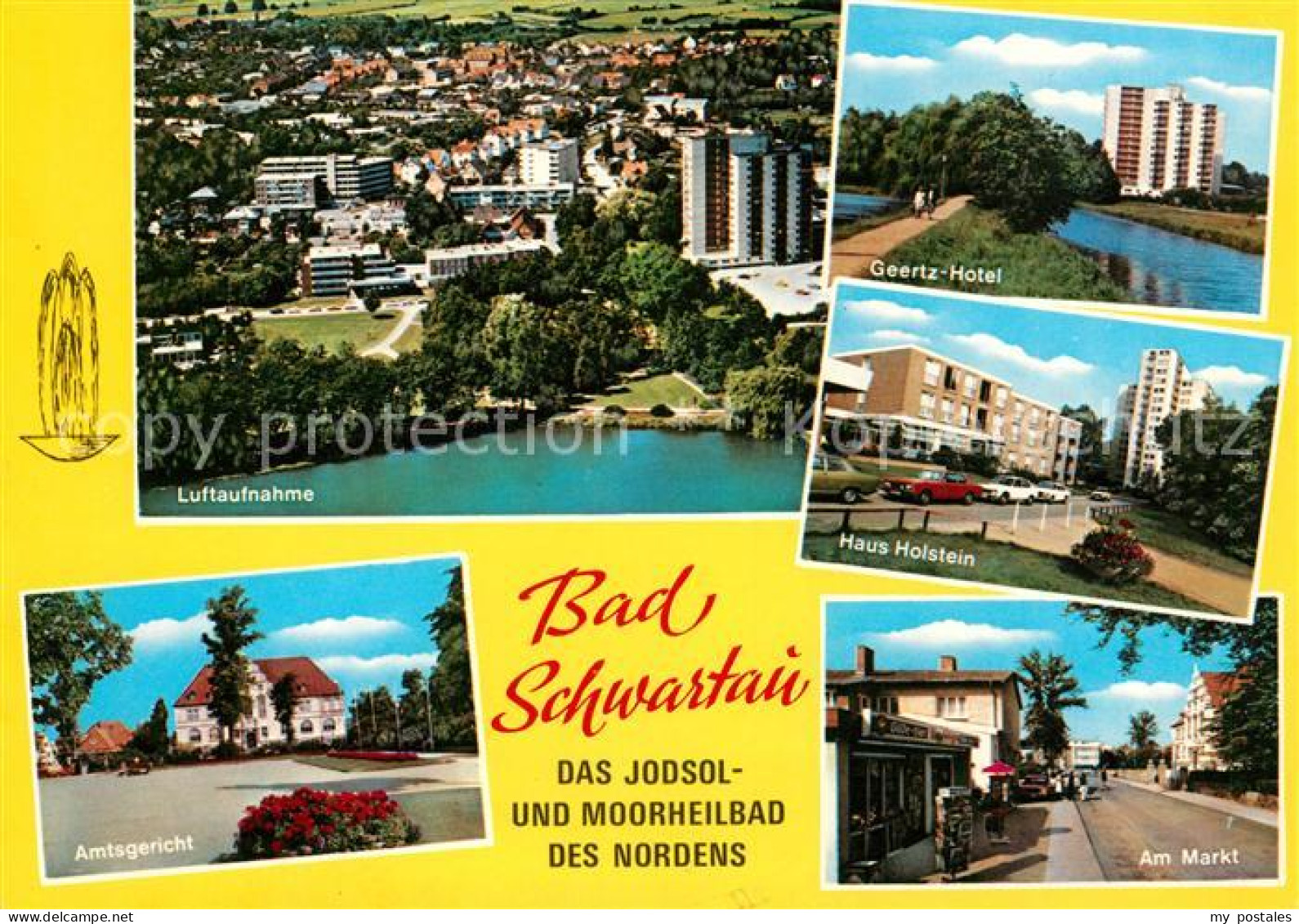 Bad Schwartau Geertz-Hotel Markt Fliegeraufnahme