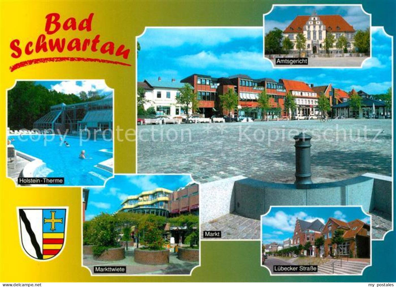 Bad Schwartau Holstein Therme Amtsgericht Markttwiete Markt Luebecker Strasse