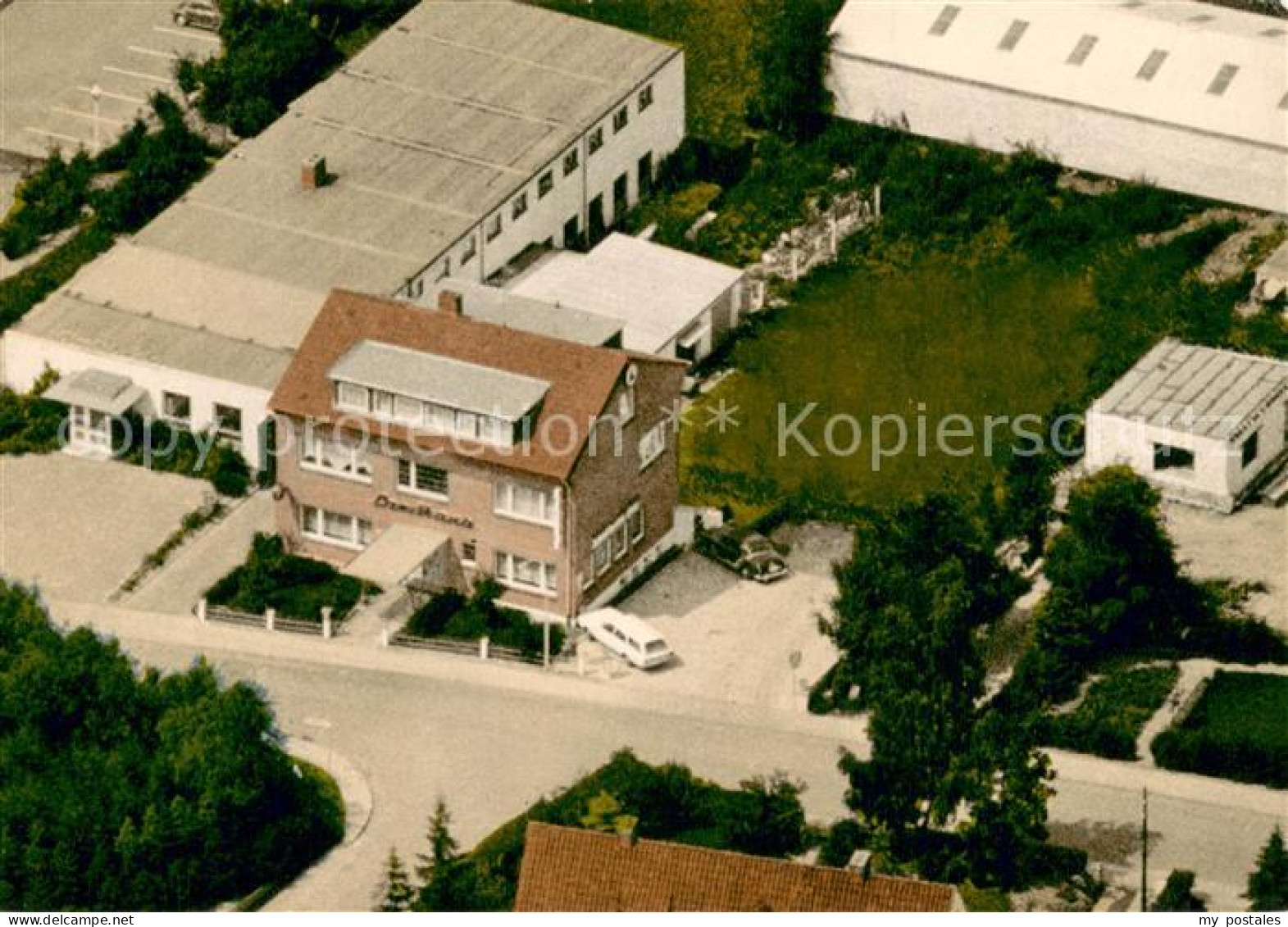 Bad Schwartau Hotel Landhaus Restaurant Fliegeraufnahme