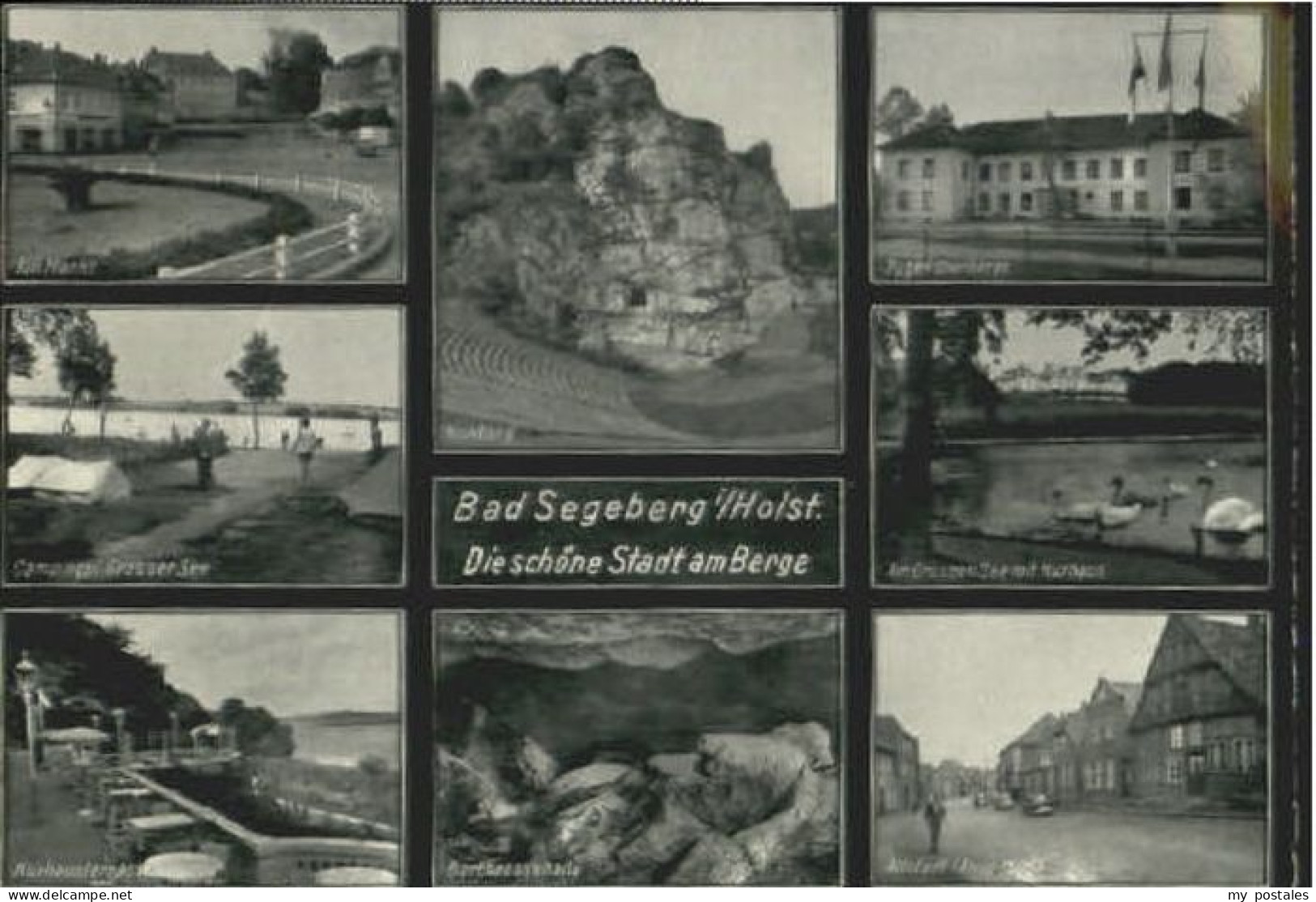 Bad  Segeberg Bad Segeberg Jugendherberge Camping x 1955