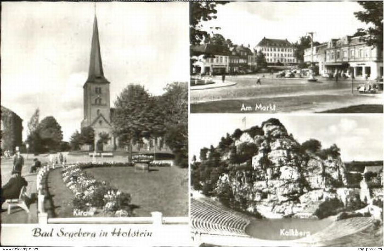 Bad  Segeberg Bad Segeberg Kalkberg  x 1968