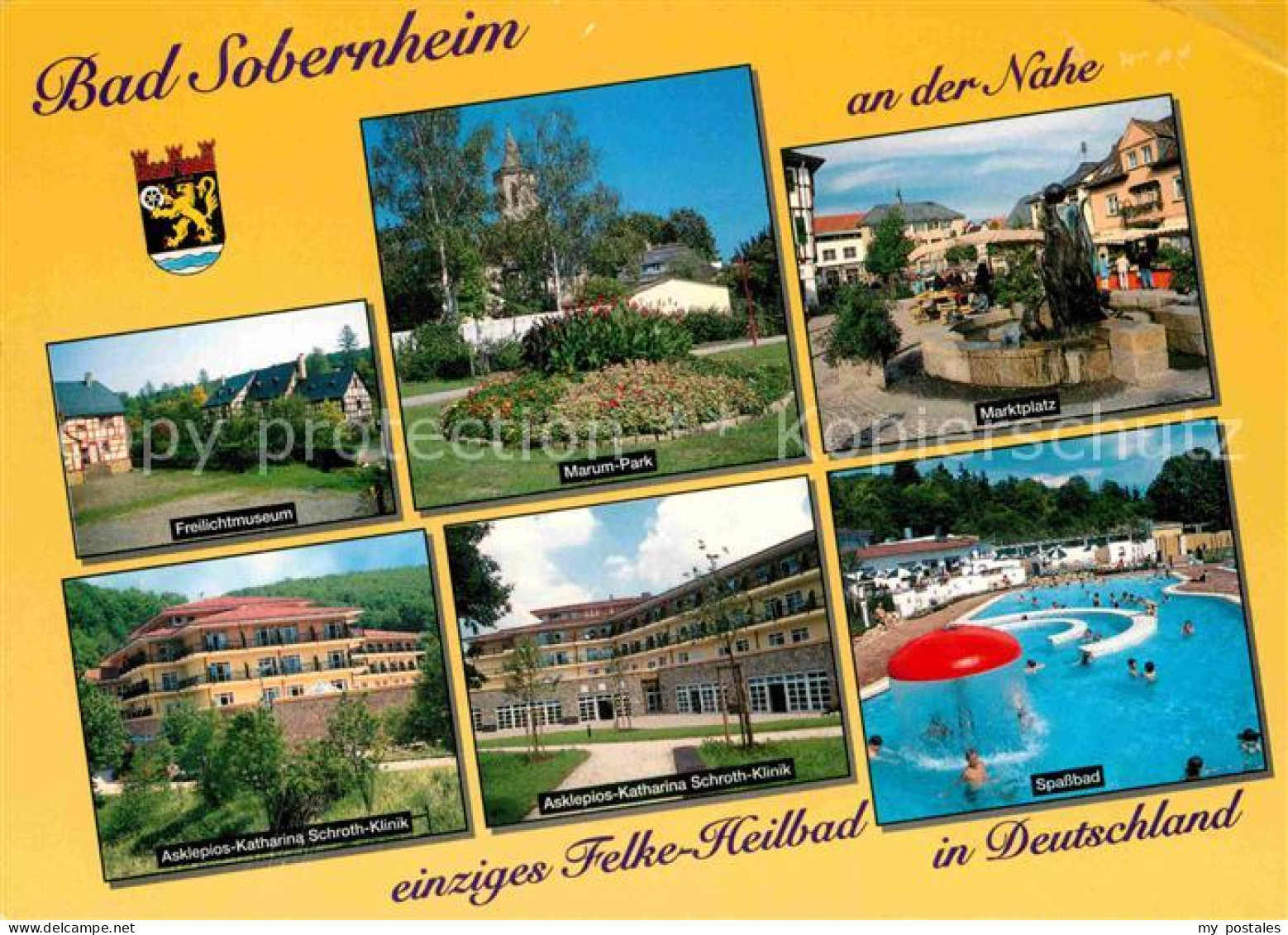 Bad Sobernheim Freilichtmuseum Marum-Park Freibad Asklepios-Katharina-Schroth-Kl