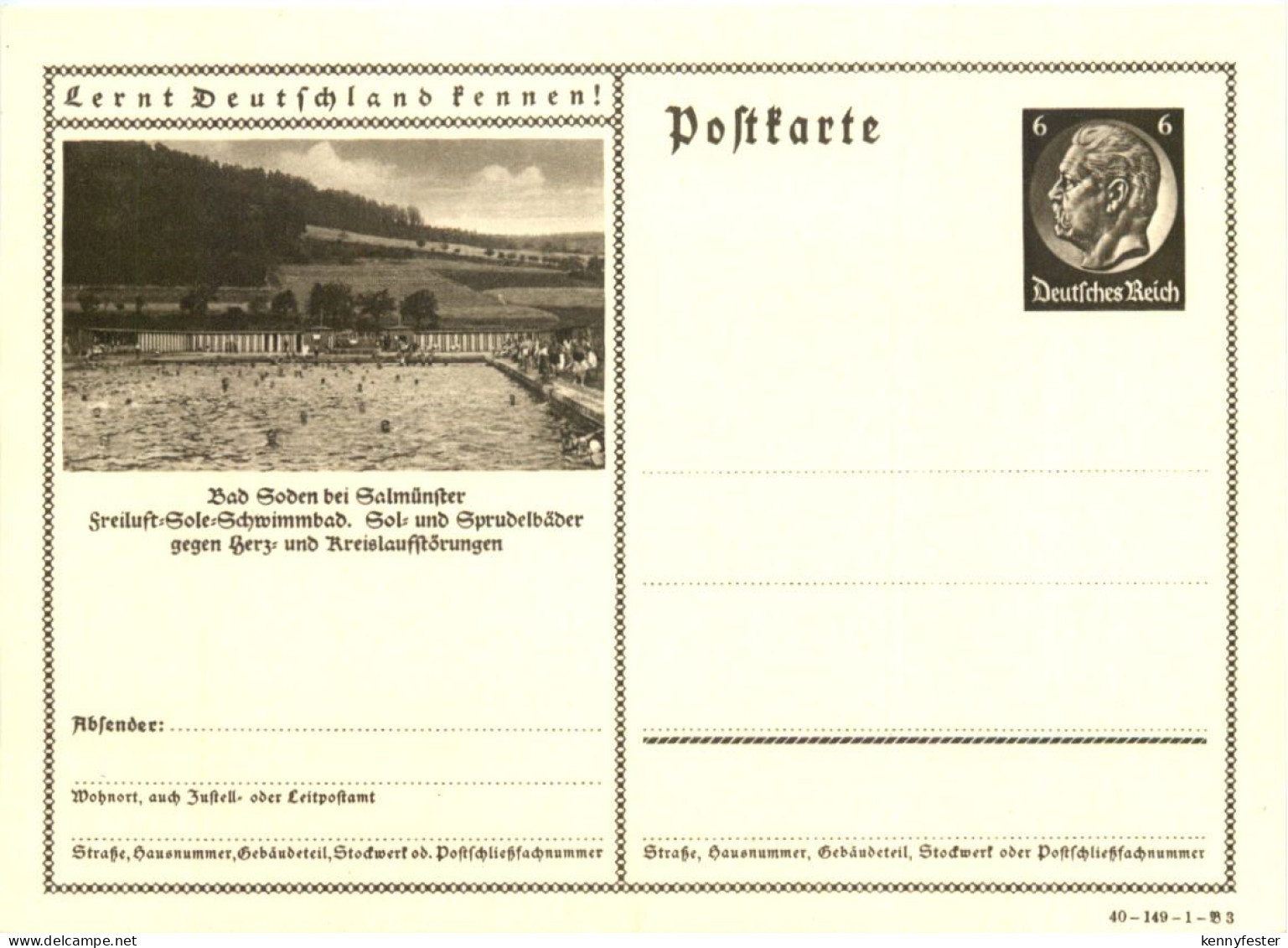 BAd Soden-Salmünster - Ganzsache