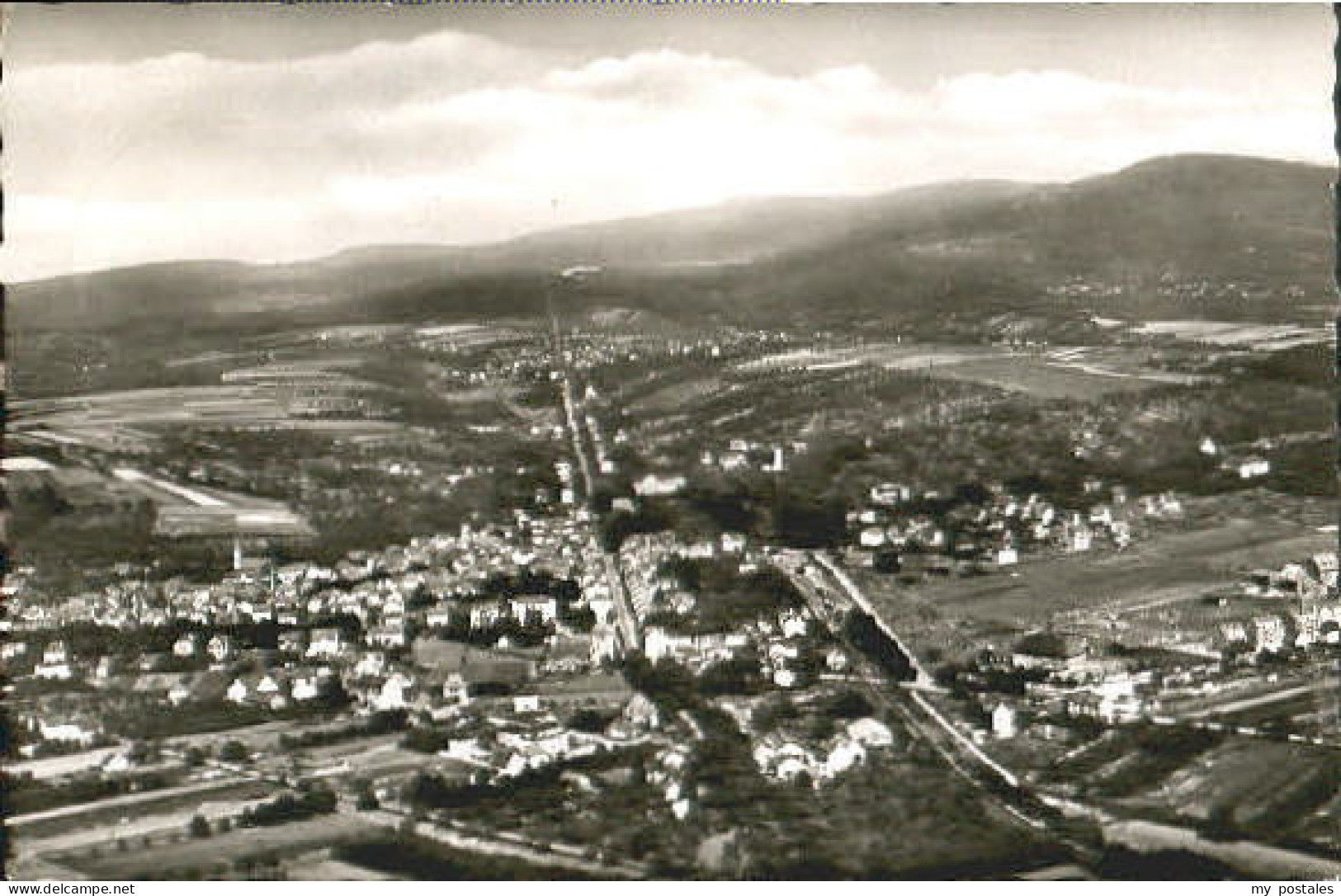 Bad Soden Taunus Bad Soden Fliegeraufnahme x 1957