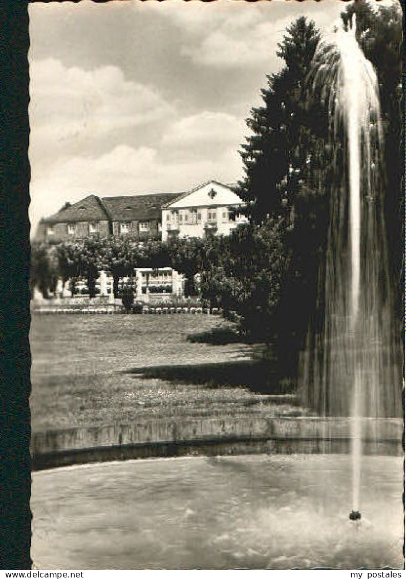 Bad Soden Taunus Bad Soden Kurhaus Brunnen x 1955