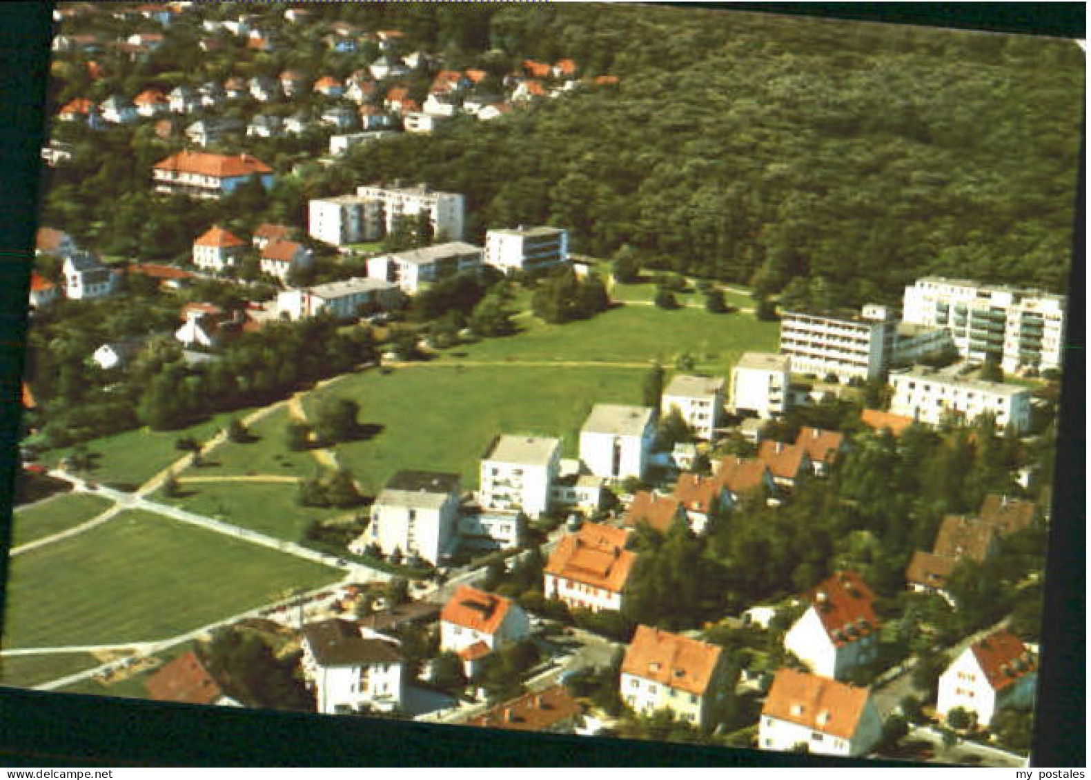 Bad Soden Taunus Bad Soden Park Fliegeraufnahme x 1984