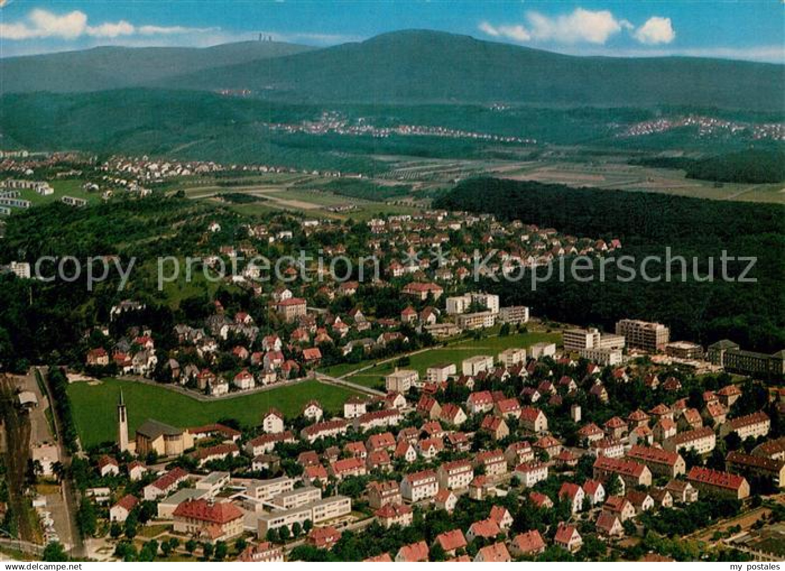 Bad Soden Taunus Fliegeraufnahme