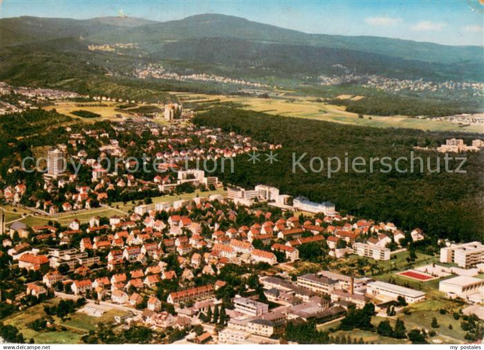 Bad Soden Taunus Fliegeraufnahme