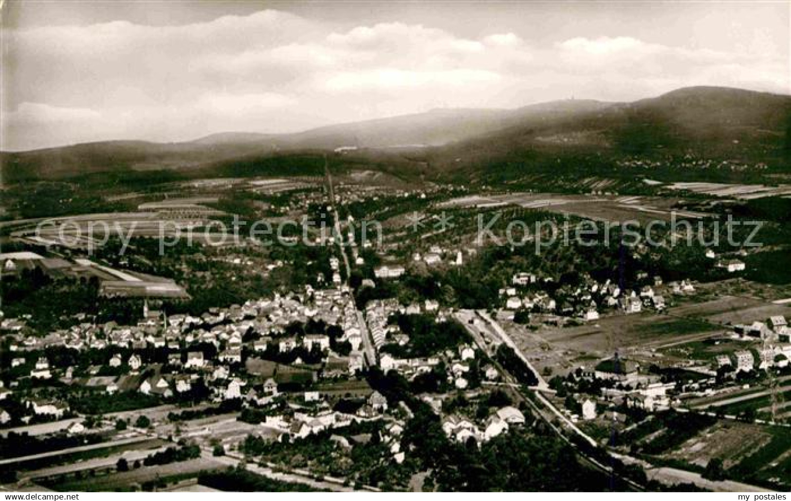 Bad Soden Taunus Fliegeraufnahme