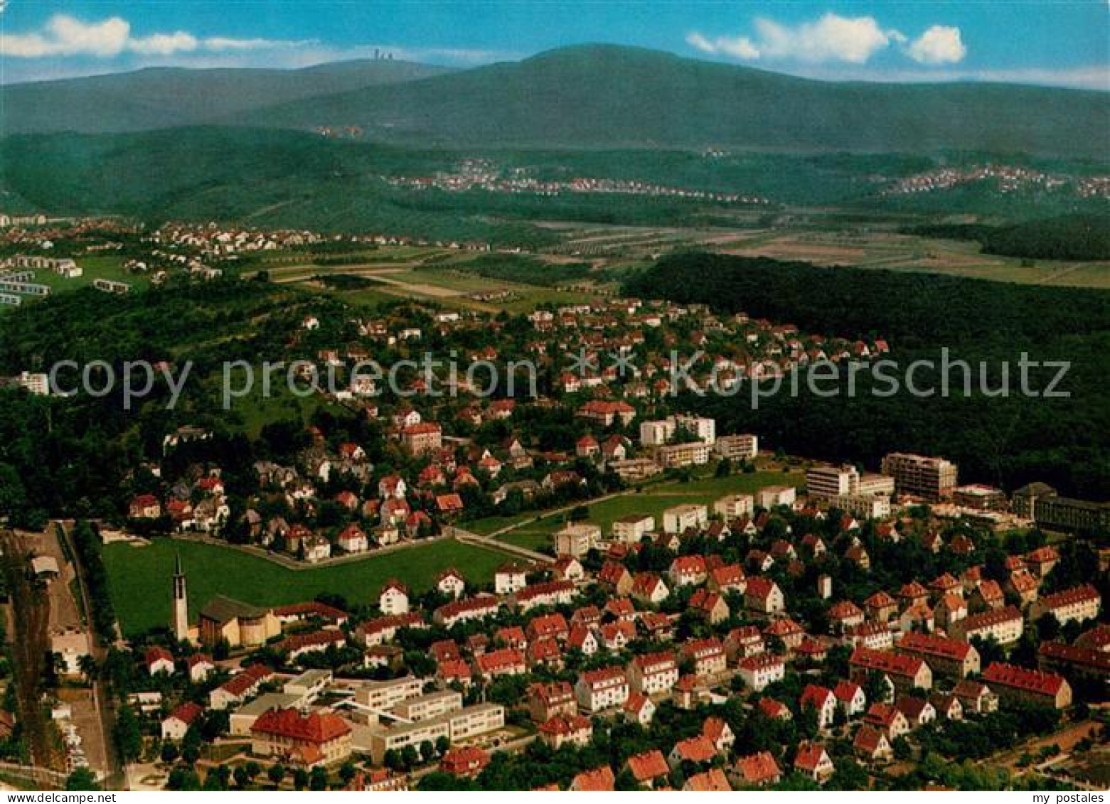 Bad Soden Taunus Fliegeraufnahme