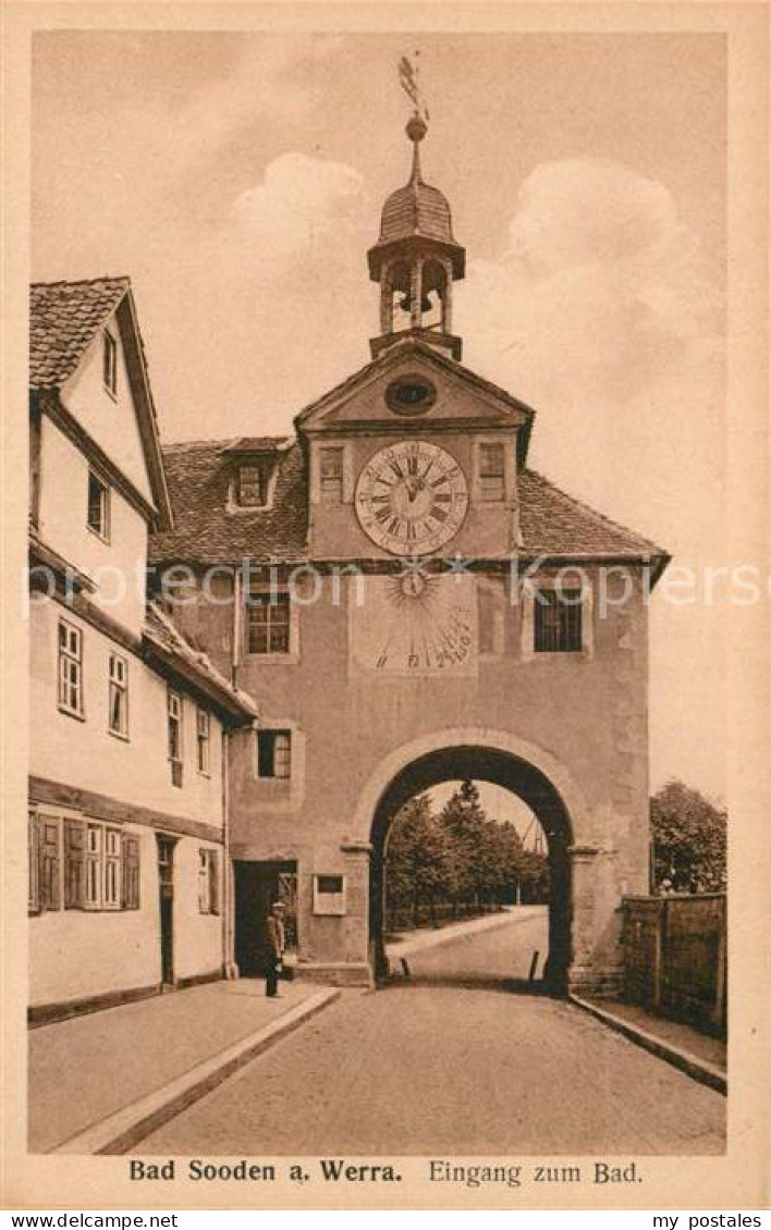 Bad Sooden-Allendorf Eingang zum Bad