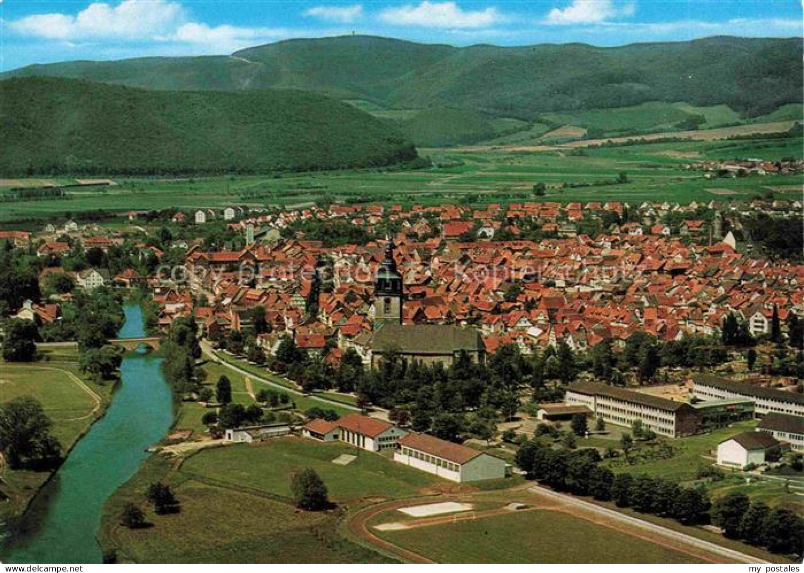 BAD SOODEN-ALLENDORF Fliegeraufnahme