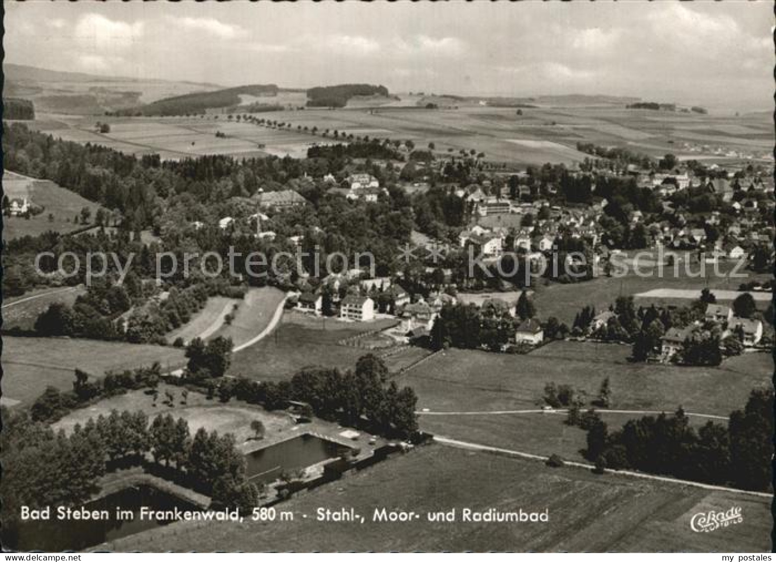Bad Steben Fliegeraufnahme
