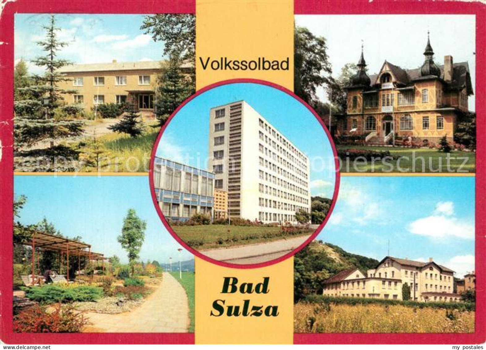 Bad Sulza Volkssolbad Teilansichten