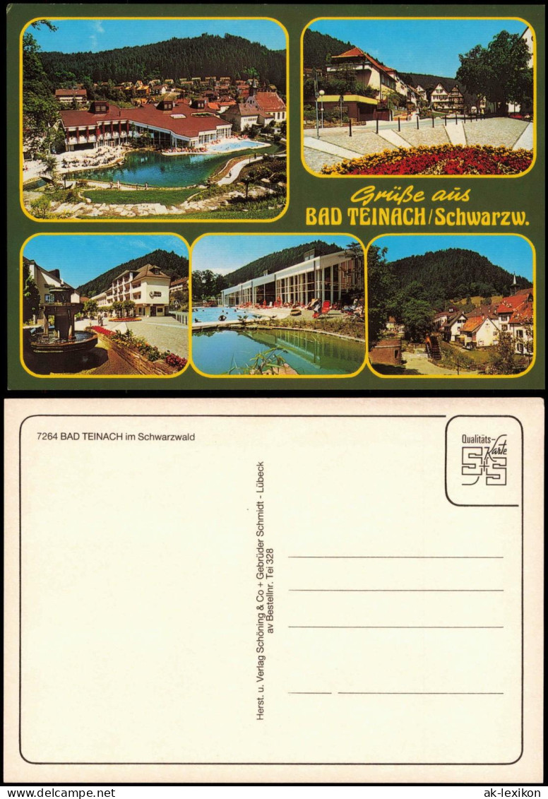 Bad Teinach-Zavelstein Mehrbildkarte Grüsse aus Bad Teinach Schwarzwald 1980