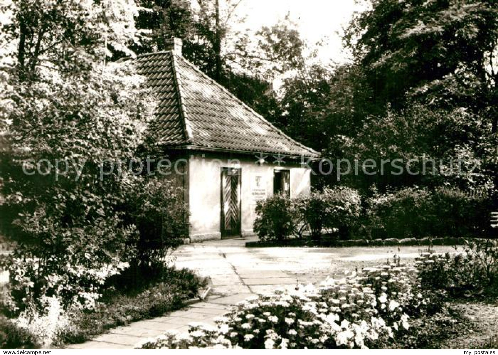 Bad Tennstedt Goethehaeuschen erbaut 1812 als Badehaus