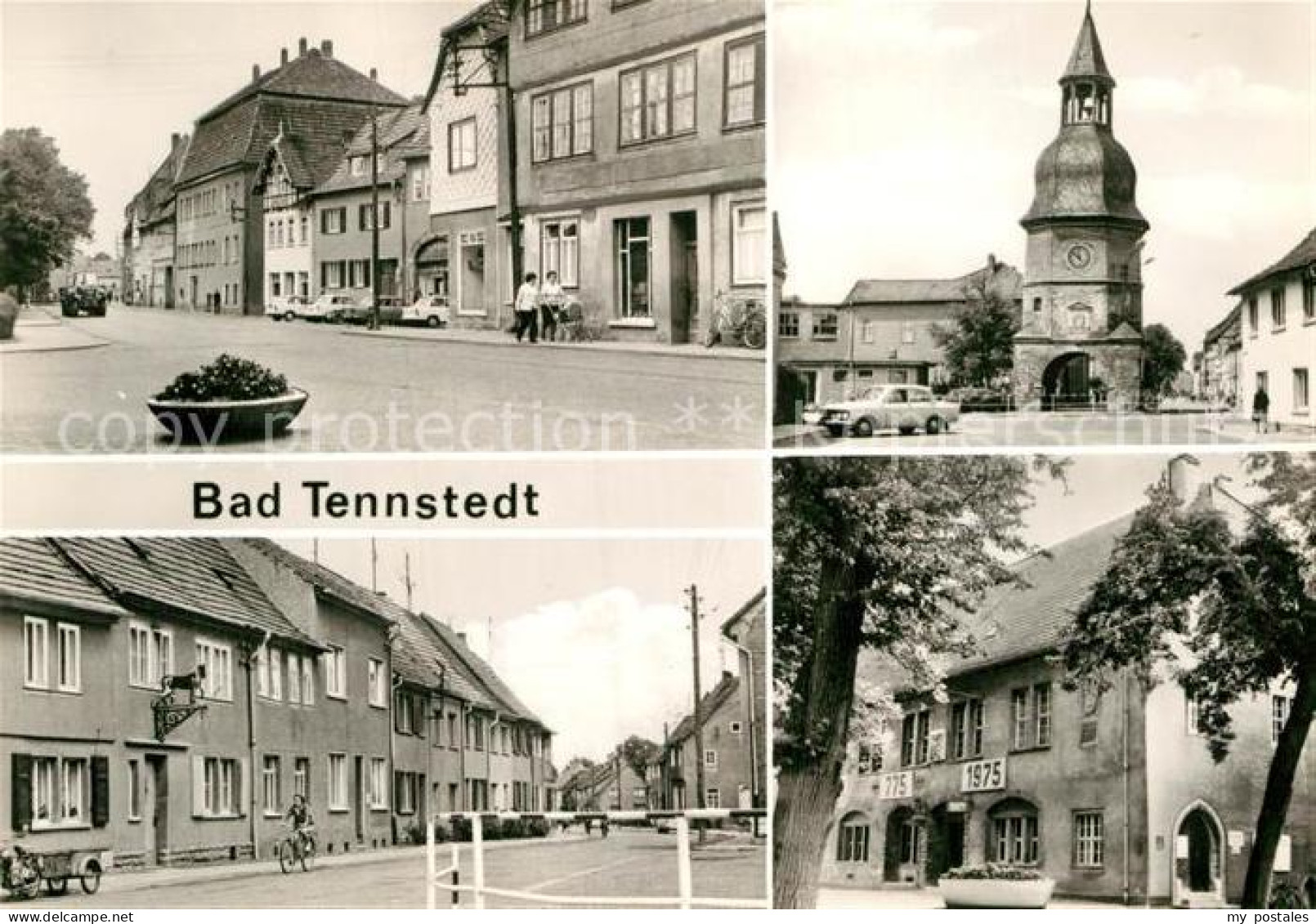 Bad Tennstedt Hauptstrasse Osthoeferturm Strasse der Einheit Ratskeller