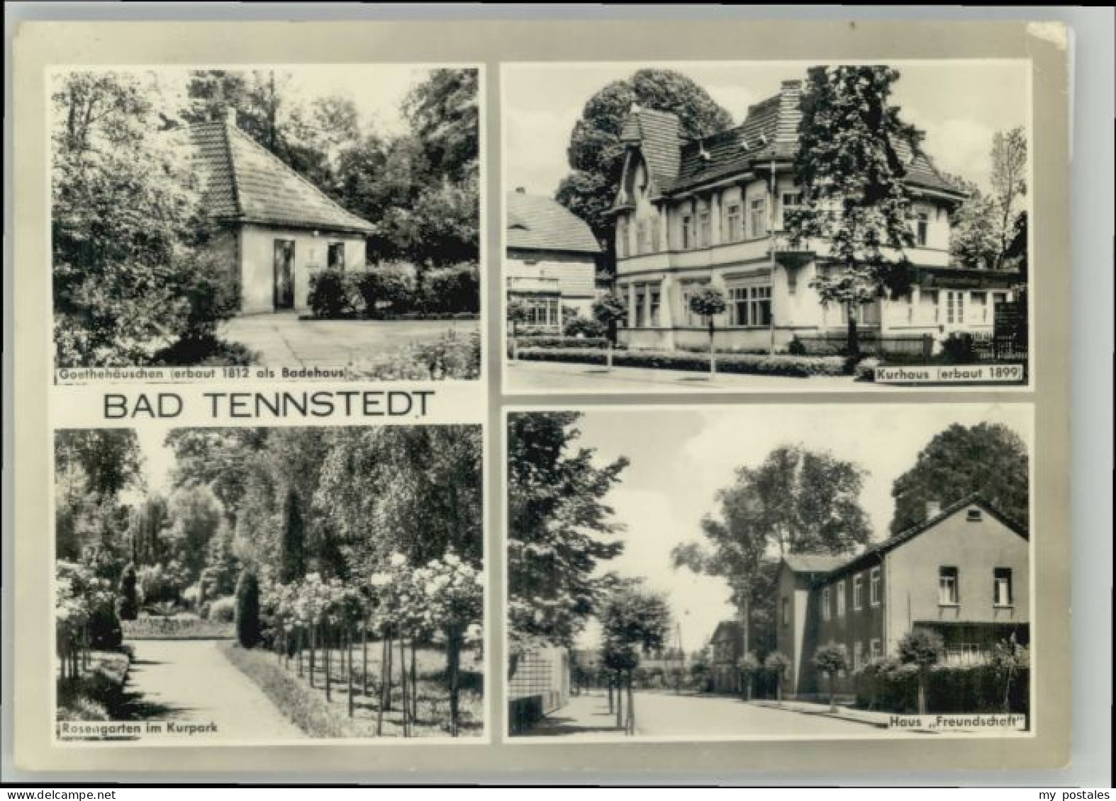 Bad Tennstedt Haus Freundschaft Goethehaeuschen