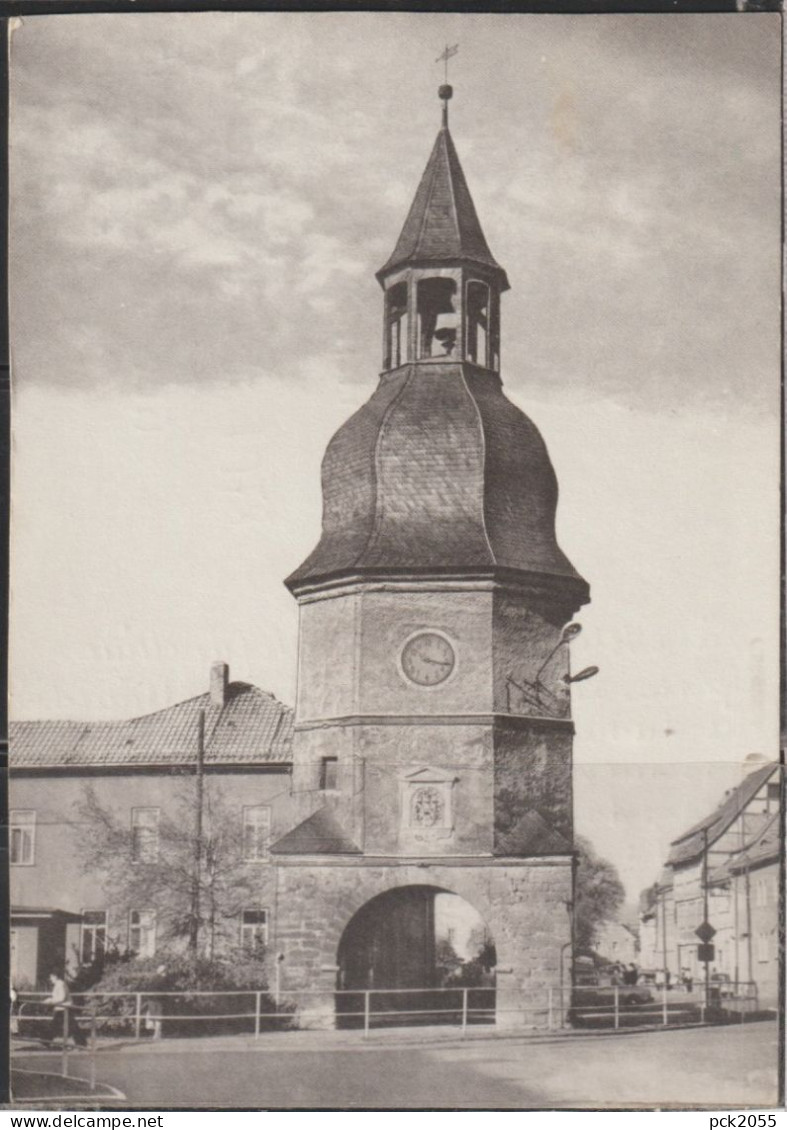 Bad Tennstedt - Osthöfer Tor -  gelaufen  ( AK 8089)