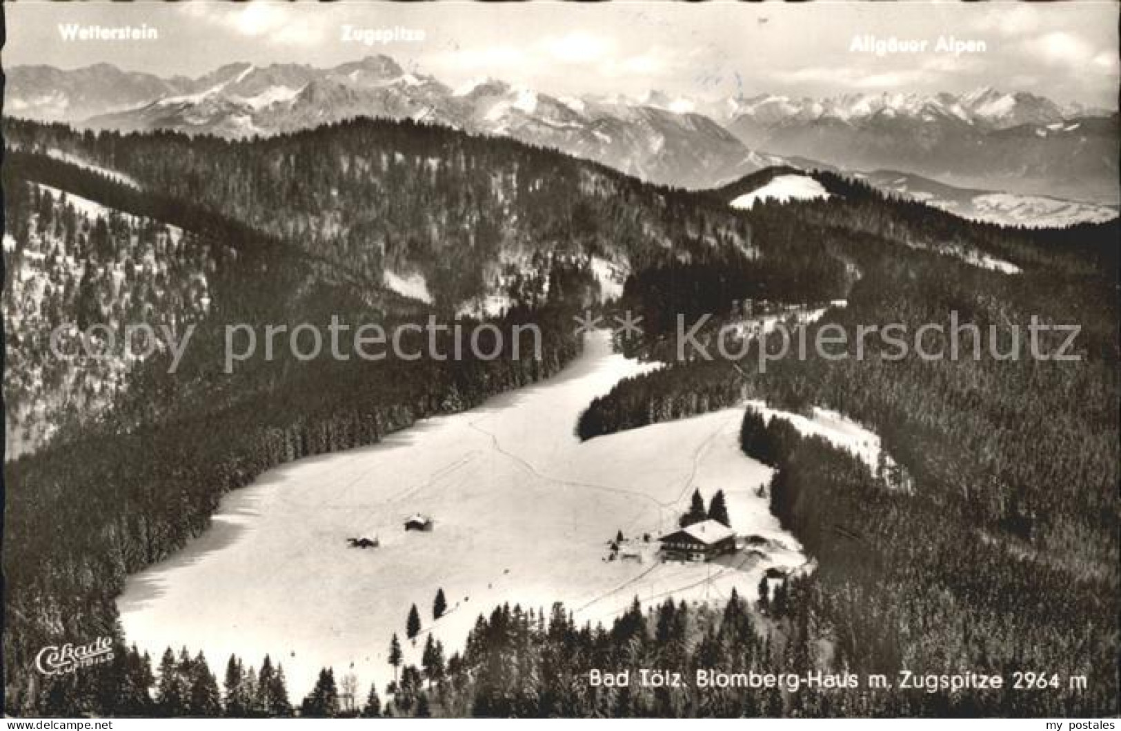 Bad Toelz Rathaus Blomberg Haus Zugspitze Wetterstein Zugspitze