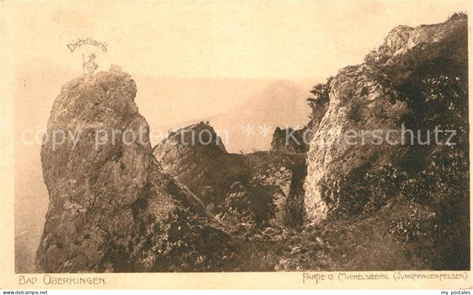 Bad ueberkingen Michelsberg Jungfrauenfelsen
