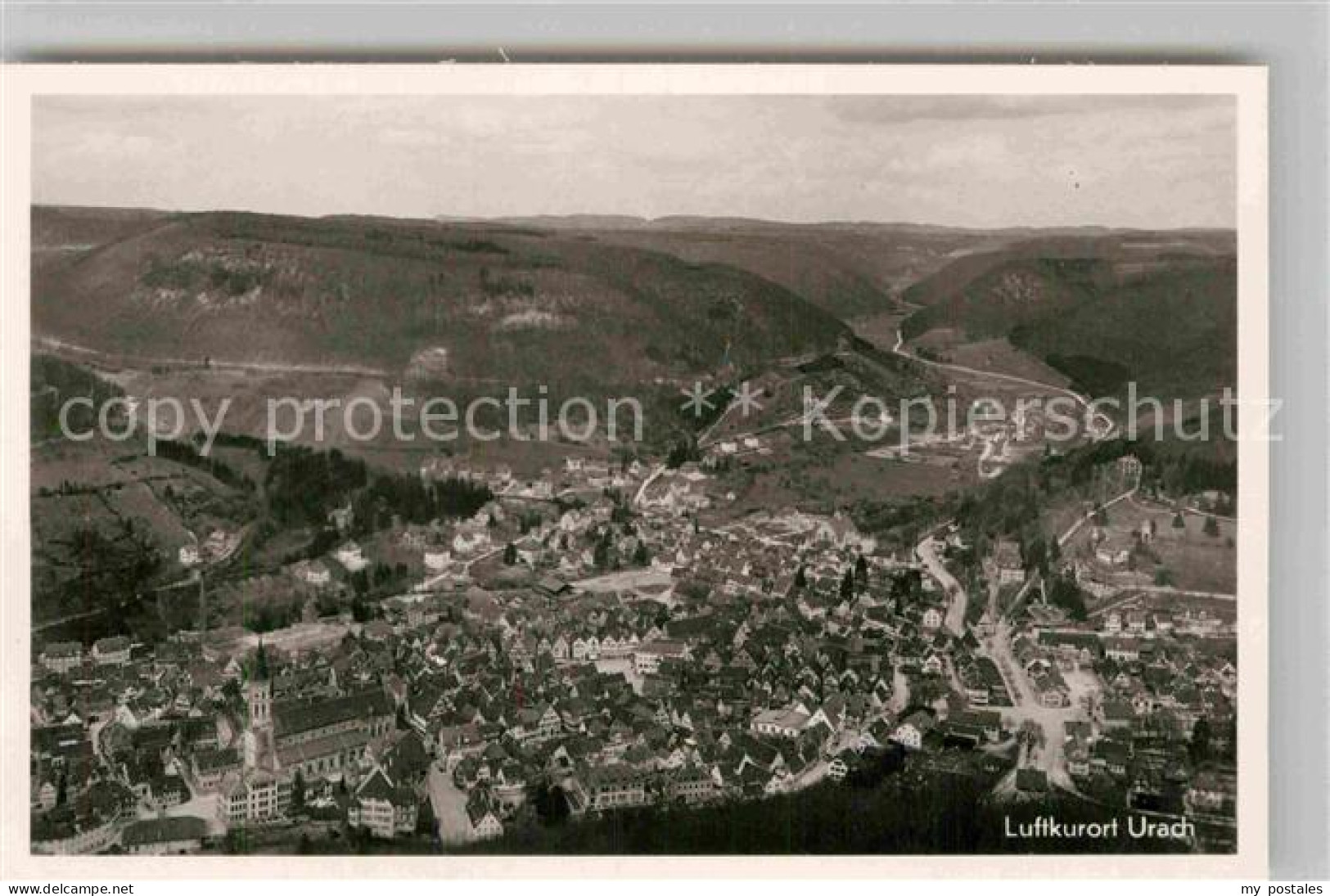 Bad Urach Fliegeraufnahme
