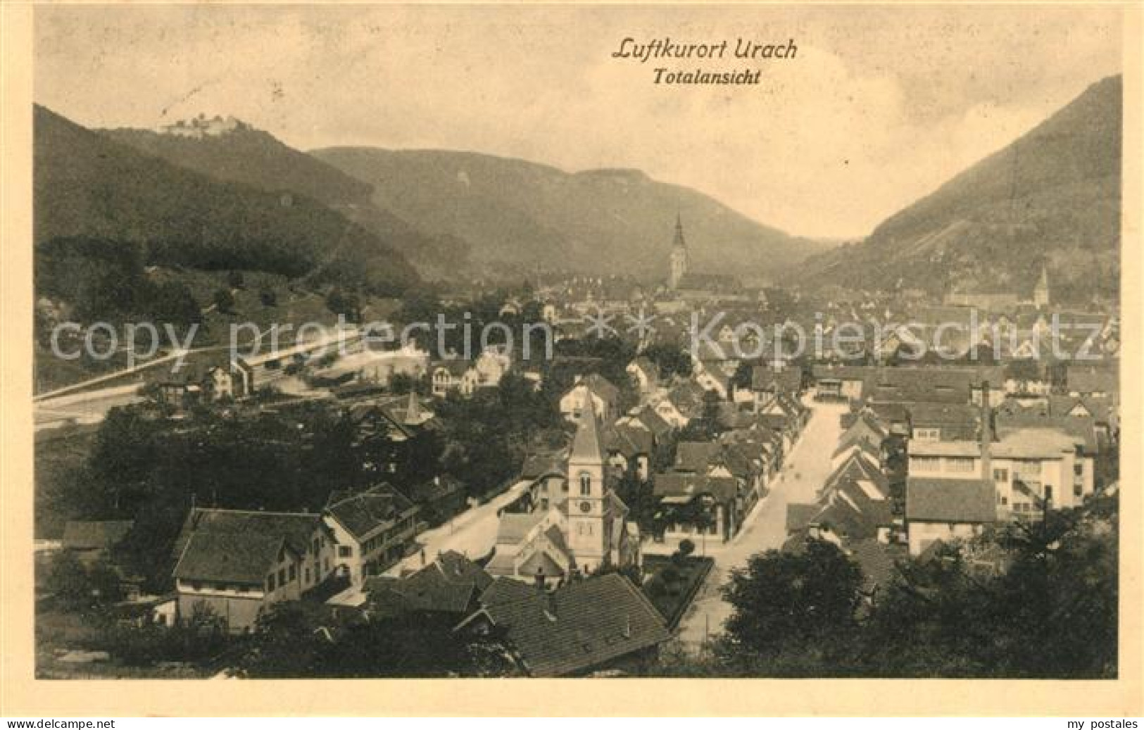 Bad Urach Stadtblick
