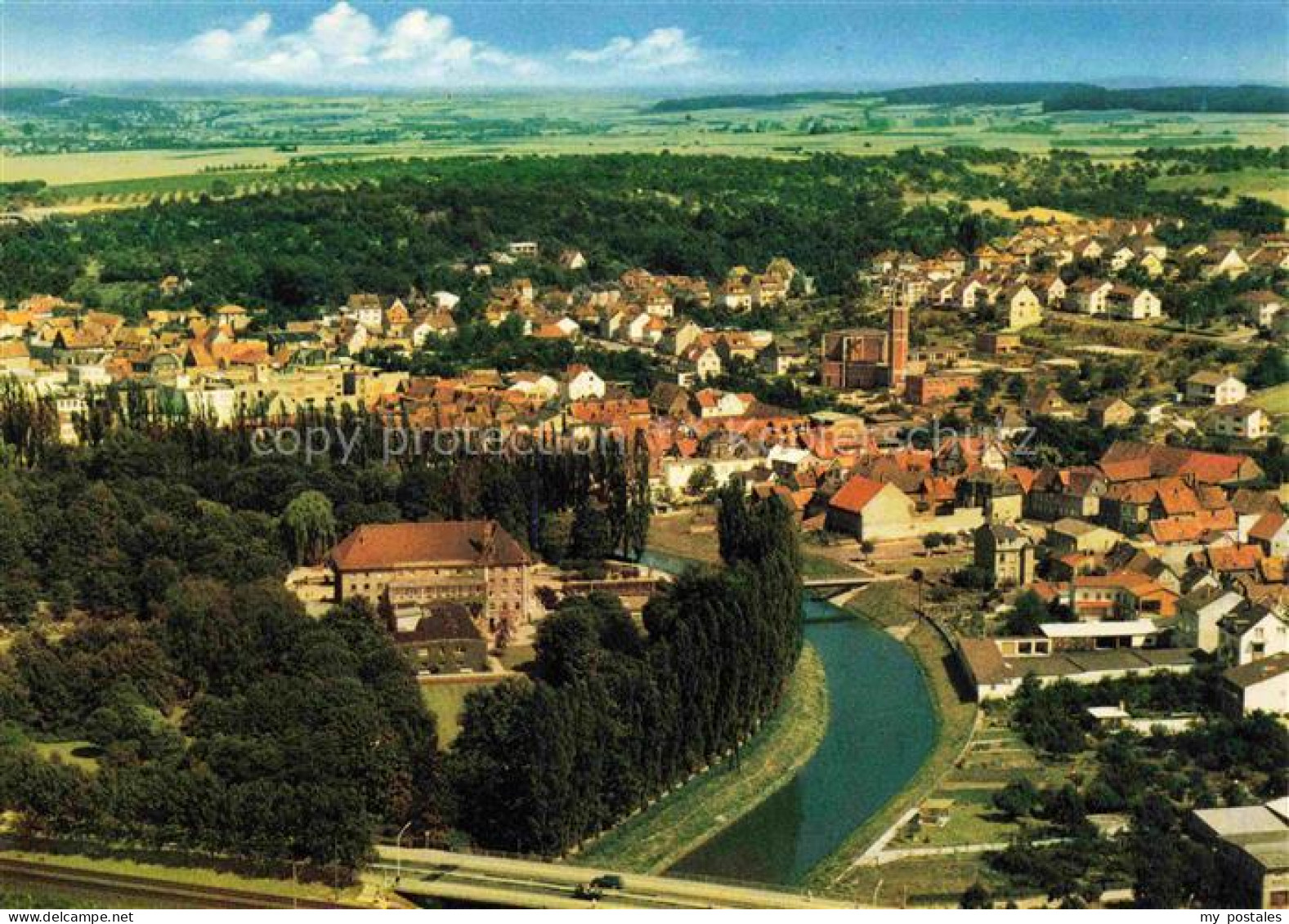 Bad Vilbel Hessen Fliegeraufnahme