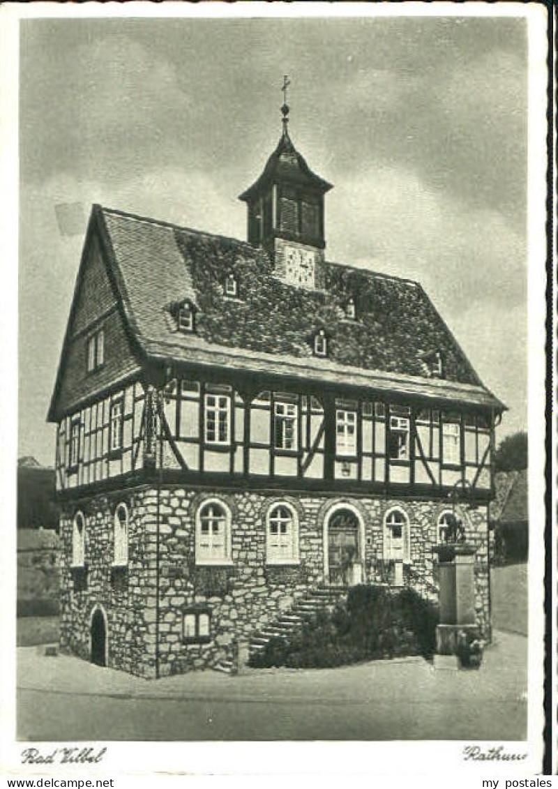 Bad Vilbel Rathaus ungelaufen ca. 1930