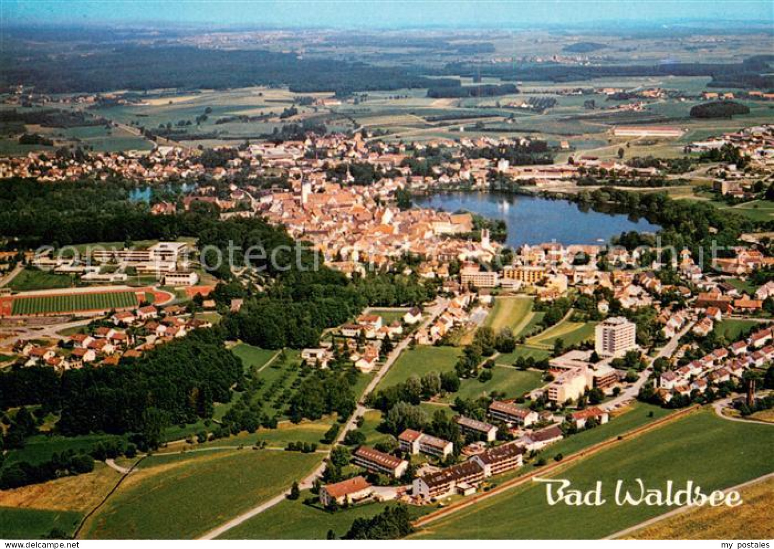 Bad Waldsee Fliegeraufnahme