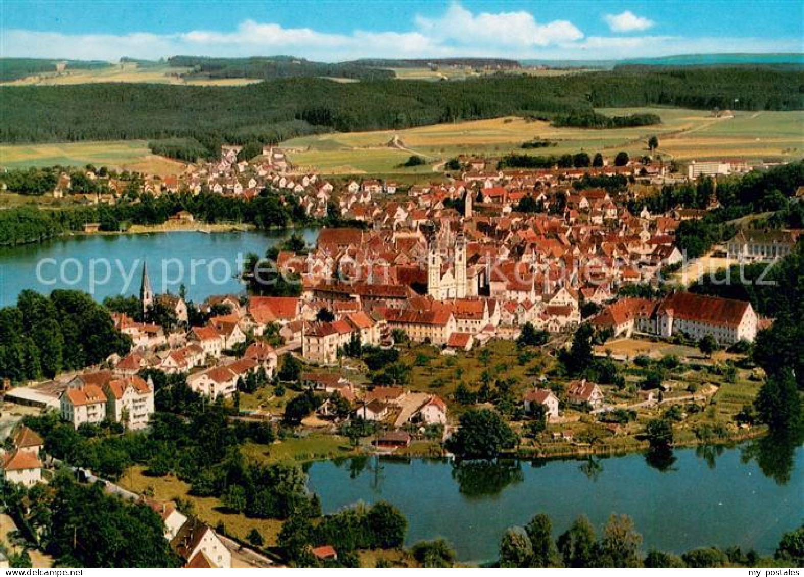 Bad Waldsee Fliegeraufnahme