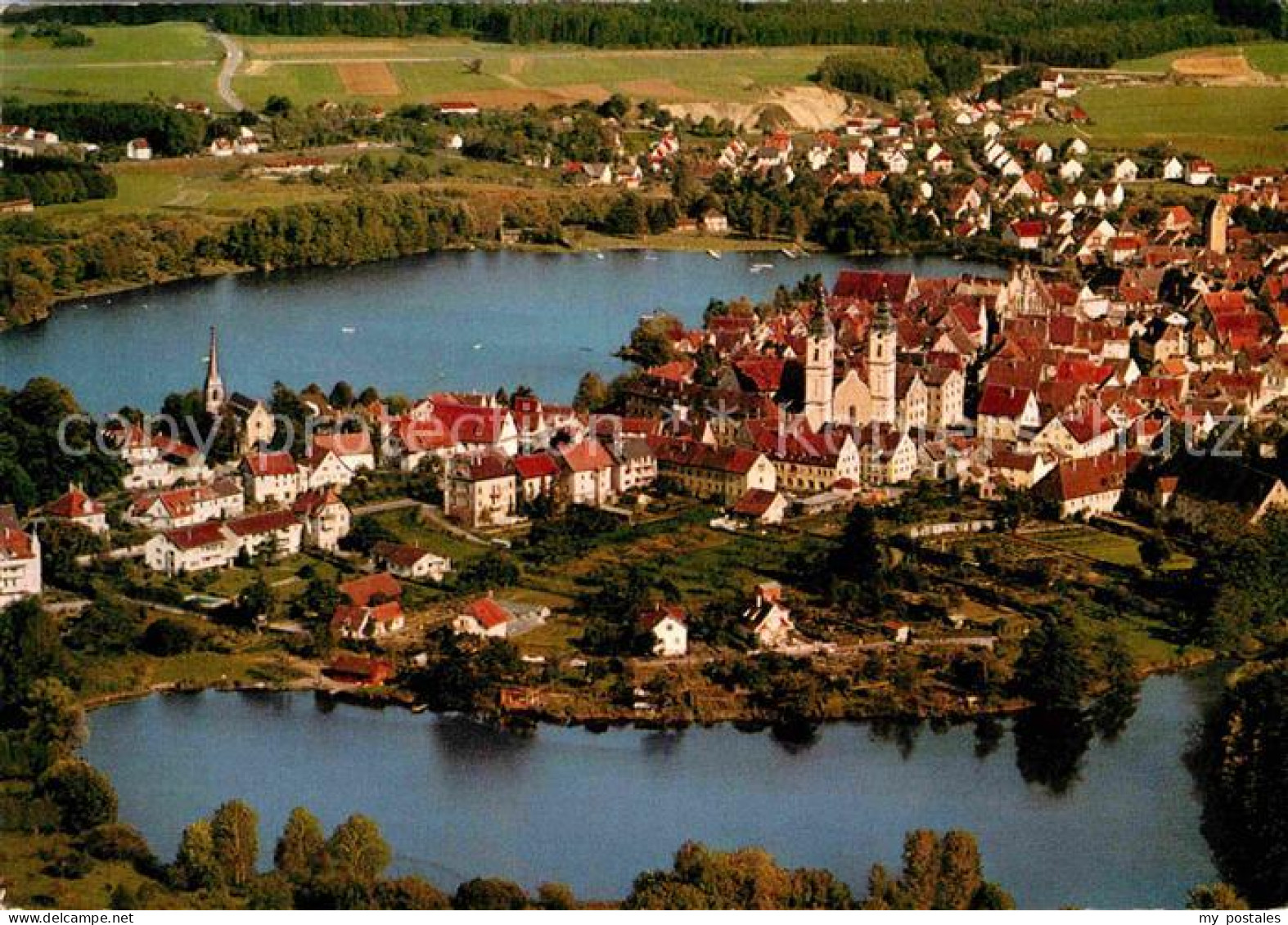 Bad Waldsee Fliegeraufnahme