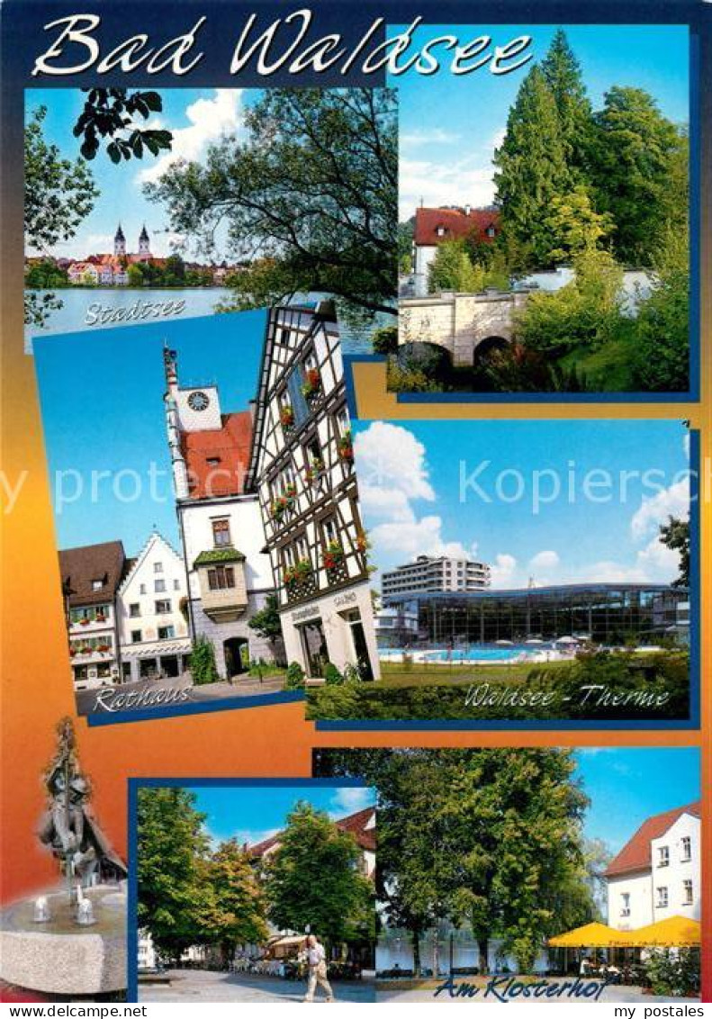 Bad Waldsee Stadtsee Rathaus Waldsee Therme Klosterhof