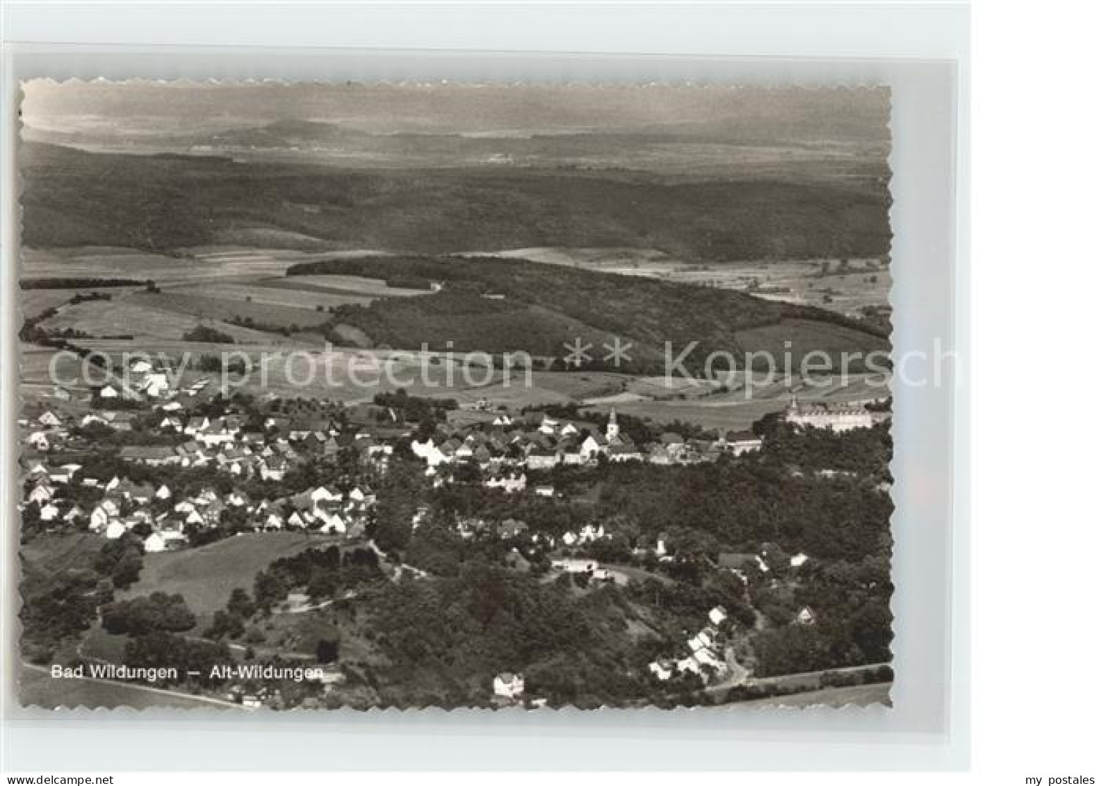 Bad Wildungen Fliegeraufnahme Alt Wildungen