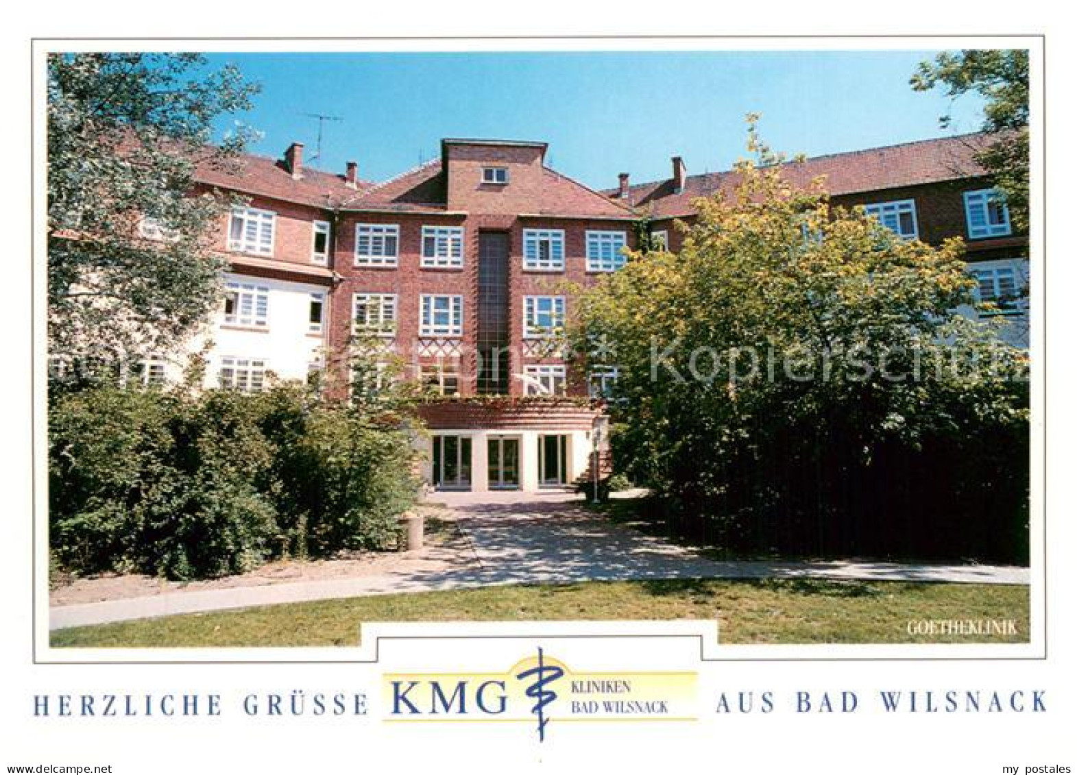 Bad Wilsnack Goetheklinik Aussenansicht