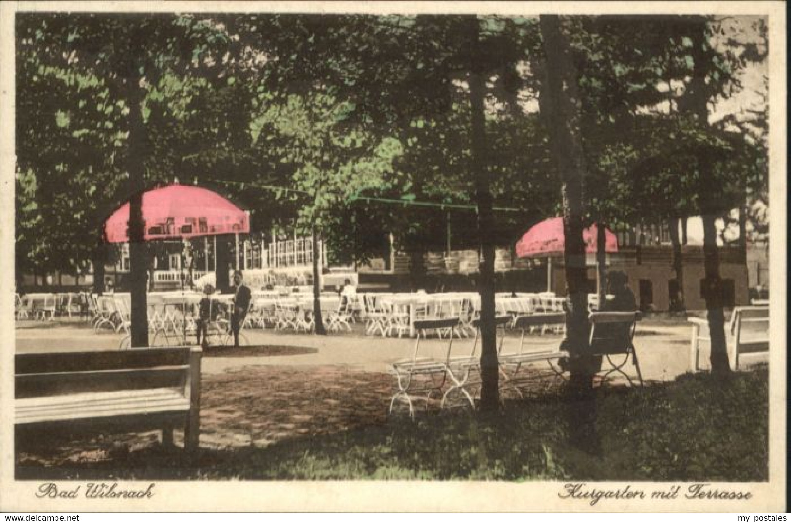 Bad Wilsnack Kurgarten Terrasse