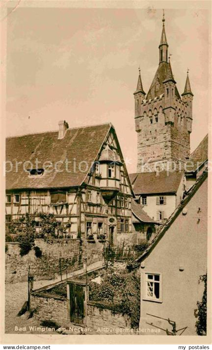 Bad Wimpfen Altbuergermeisterhaus