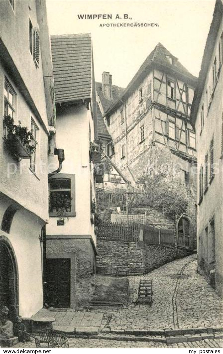 Bad Wimpfen Apothekengaesschen