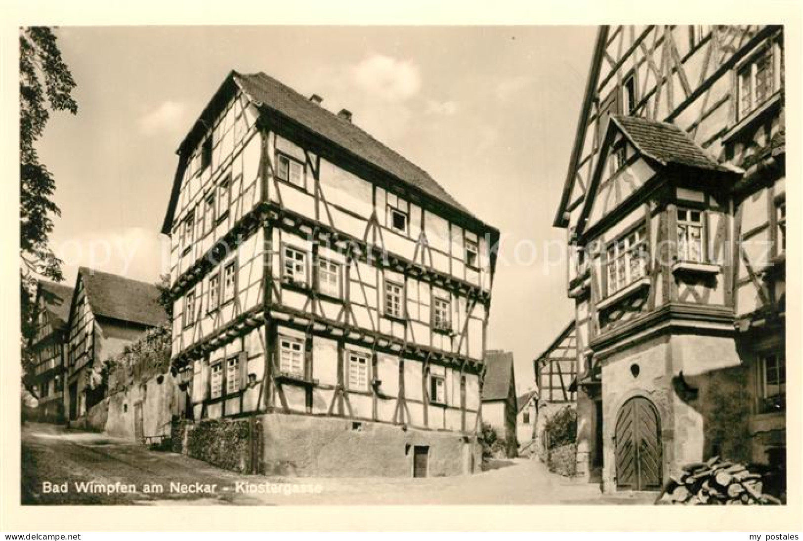 Bad Wimpfen Fachwerkhaeuser