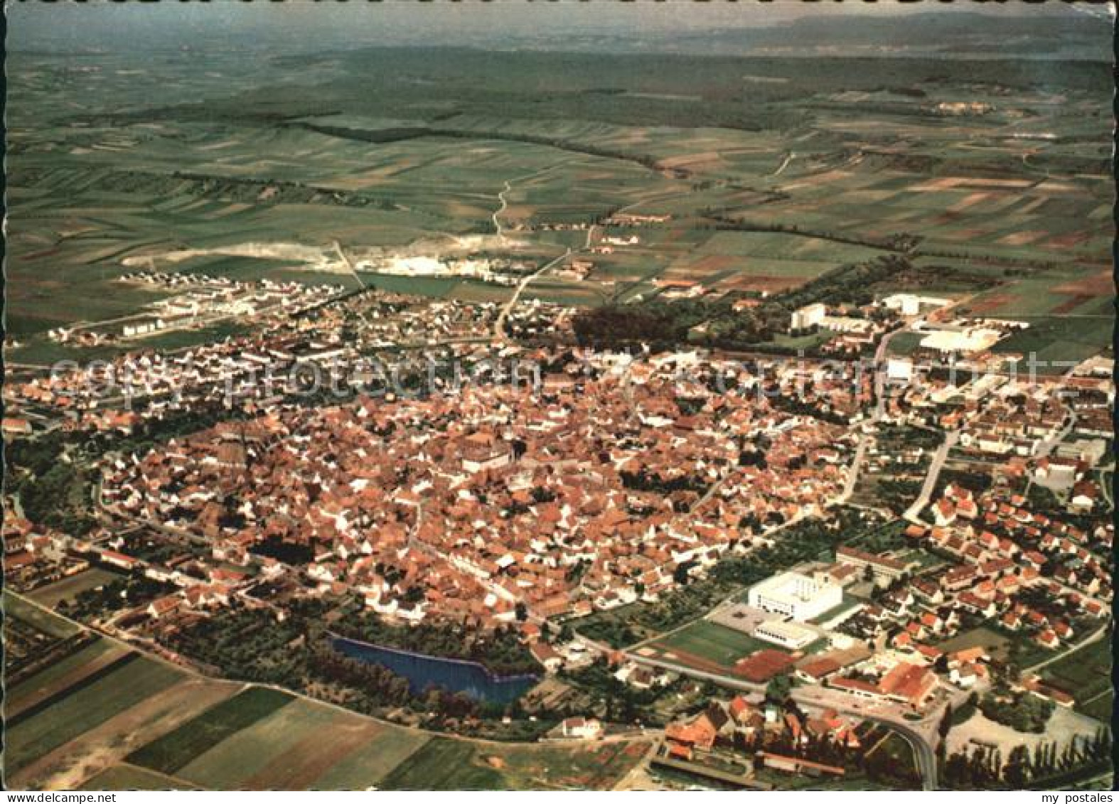 Bad Windsheim Luftaufnahme Solequelle