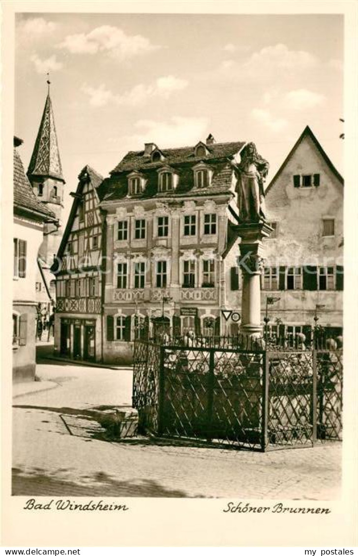 Bad Windsheim Schoener Brunnen