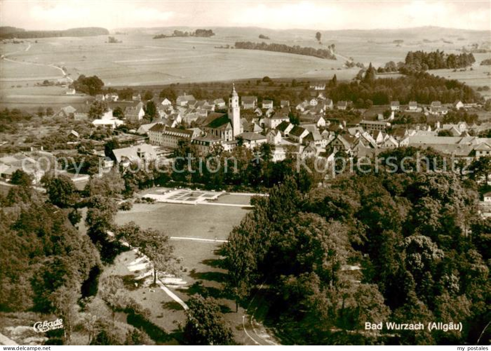 Bad Wurzach Fliegeraufnahme