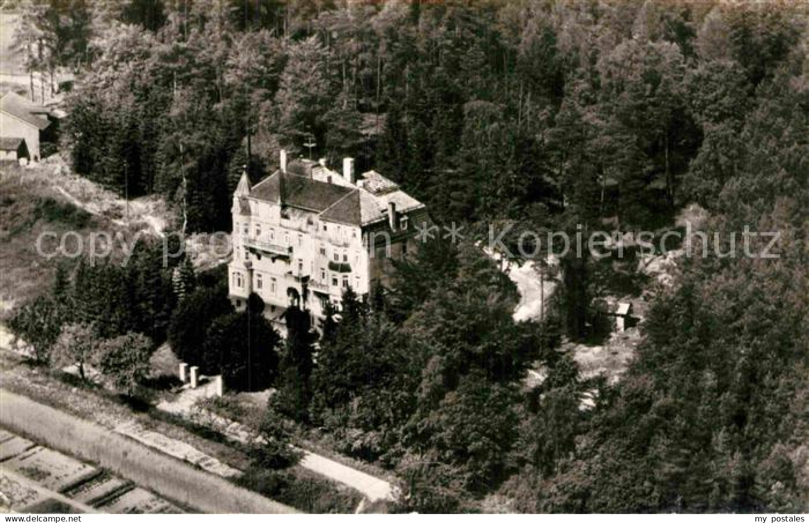 Bad Zwesten Haus Ebersberg Fliegeraufnahme