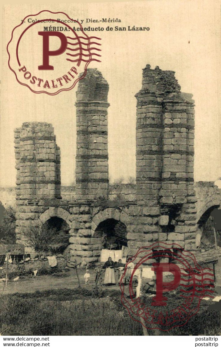 BADAJOZ. MERIDA. ACUEDUCTO DE SAN LAZARO.